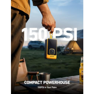 AstroAI L7 Portable Air Tire Inflator for Quick Inflation