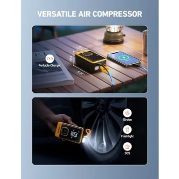 AstroAI L7 Portable Air Tire Inflator for Quick Inflation