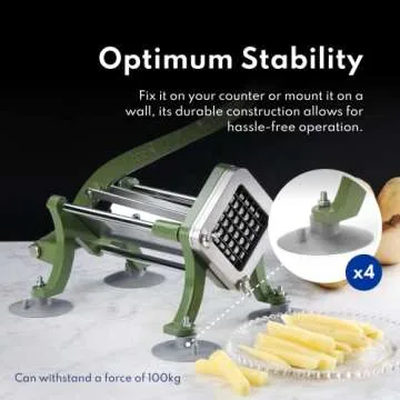 Top Commercial French Fry Cutter for Home Use 1/2-Inch - New Star