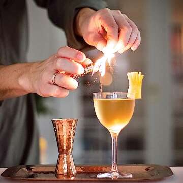 HISTORY COMPANY The Original Nick & Nora Crystal Coupette-Style Glass – Iconic 2-Piece Set of Vint...