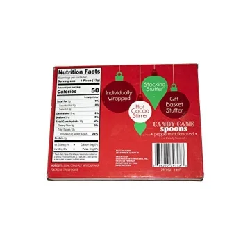 Tasty CANDY CANE Spoons for Peppermint Hot Cocoa