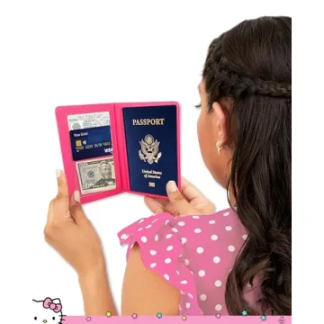 Cute Hello Kitty Passport Holder for Stylish Travel