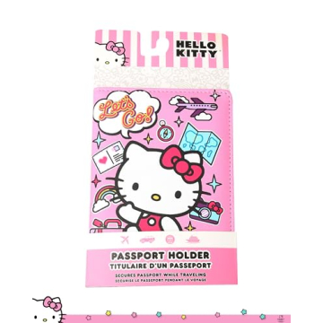 Cute Hello Kitty Passport Holder for Stylish Travel