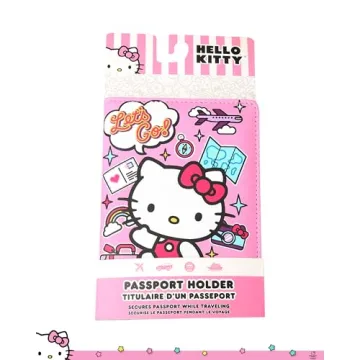 Cute Hello Kitty Passport Holder for Stylish Travel