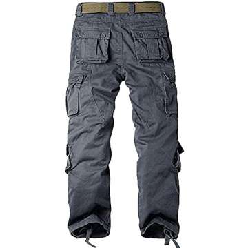 AKARMY Womens Cargo Pants with Pockets Outdoor Casual Ripstop Camo Military Combat Construction Work...