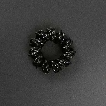 3color Twist Hair Ties No Crease Spiral Hair Tie Hair Coil ties (3color small)