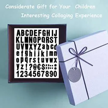 Waynoda 770 Pieces Vinyl Letters Numbers Kit - Versatile Stickers