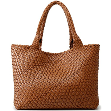 Queenoris Woven Handbag: Eco-Friendly Fashion Tote for Everyday Use