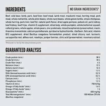 ORIJEN Regional RED Dry Dog Food, Grain Free and Poultry Free Dog Food, Fresh or Raw Ingredients, 23.5lb