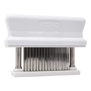 Jaccard 200348, 48 Blade Durable Meat Tenderizer with Stainless Steel Razor Sharp Needle, Cooking Ga...