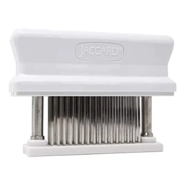 Jaccard 200348, 48 Blade Durable Meat Tenderizer with Stainless Steel Razor Sharp Needle, Cooking Ga...