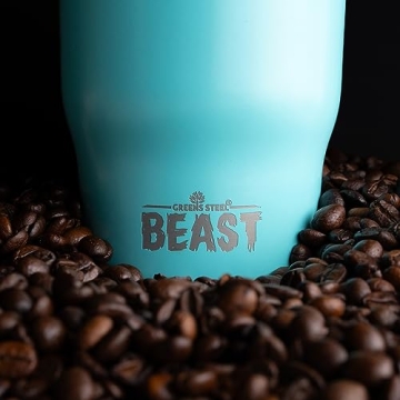 10 oz Aqua Blue Stainless Steel Vacuum Insulated Tumbler