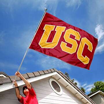 USC Trojans Flag 3x5 Large Banner - Show Your Team Spirit