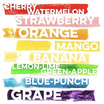 FunPops Frozen Ice Pops, 24-Fruit Flavored Freeze Pops, Frozen Summer Snack For All Ages, Low Calorie