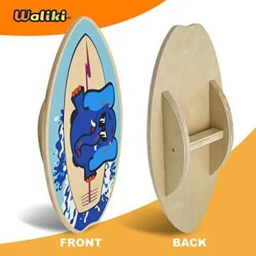 WALIKI Wooden Balance Board for Kids Ages 2-8