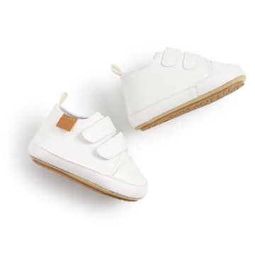 BABSMULY Infant Non-Slip High-Top Sneakers for First Walkers