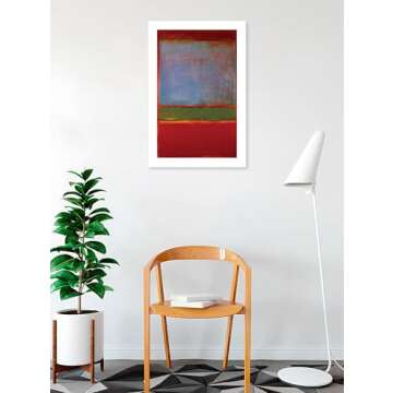 Buyartforless Violet Green and Red, 1951 No. 6 by Mark Rothko 36x24 Art Print Poster