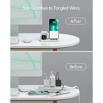 MODOCH 3 in 1 Travel Charging Station for Apple Devices