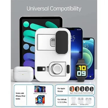 MODOCH 3 in 1 Travel Charging Station for Apple Devices