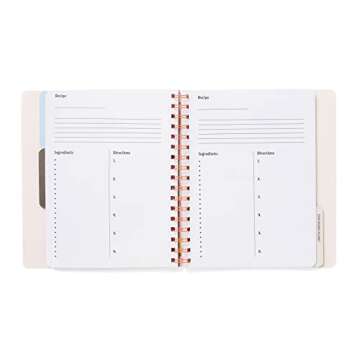 ban.do Wellness Food Journal - Spiral Planner for Mindful Eating