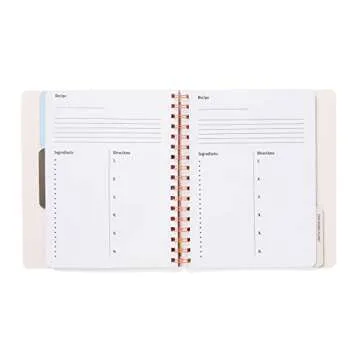 ban.do Wellness Food Journal - Spiral Planner for Mindful Eating