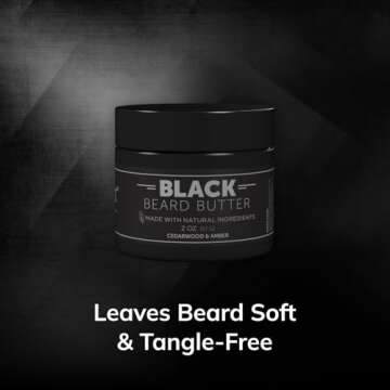 Men's Beard Butter for Conditioning & Hydration - 2oz