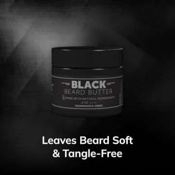 Men's Beard Butter for Conditioning & Hydration - 2oz