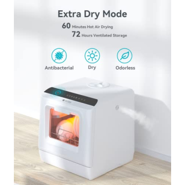 Ecozy Portable Dishwasher with 5L Water Tank
