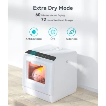 Ecozy Portable Dishwasher with 5L Water Tank