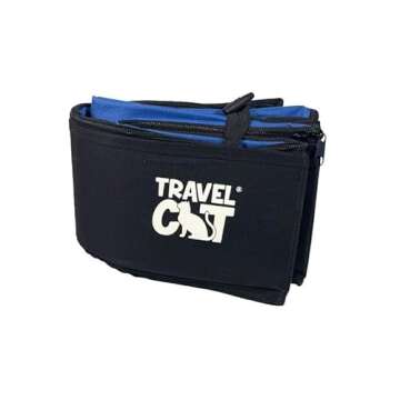 Collapsible Portable Cat Litter Box for Travel