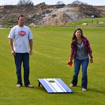 GoSports Classic Cornhole Game Set - 3x2 ft Boards Included