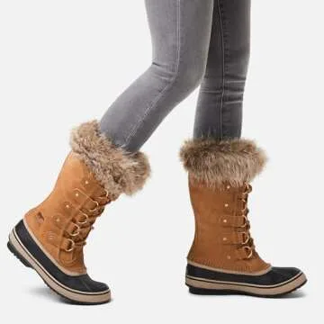 Sorel Women's Winter Boots, Brown Camel Brown Black, 8.5