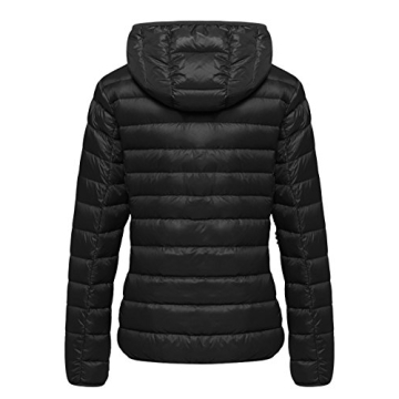 Wantdo Women's Ultra Light Down Jacket Warm Packable