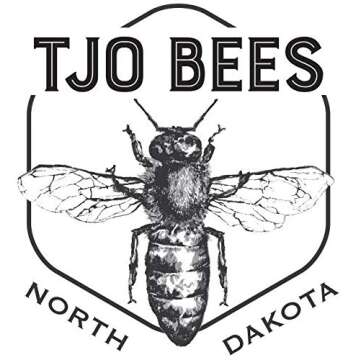 TJO Bees Raw and Unfiltered Honey (22 OZ Jar)