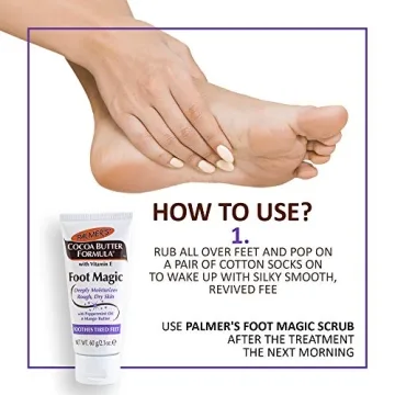 Palmer's Cocoa Butter Foot Cream for Soft, Hydrated Heels