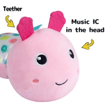 Sumobaby Musical Caterpillar Toy for Babies 0-12 Months