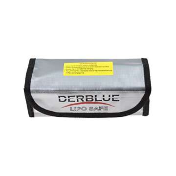 Fireproof Lipo Battery Safe Bag for Secure Storage