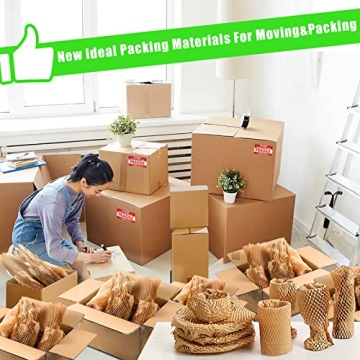 Eco-Friendly Honeycomb Packing Paper for Safe Moving