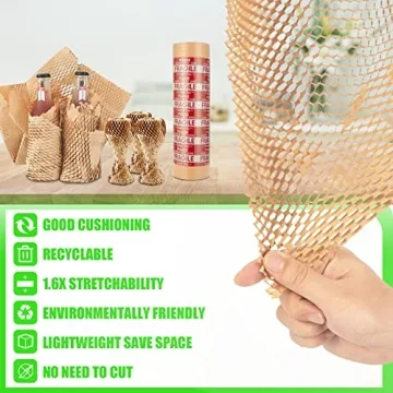 Eco-Friendly Honeycomb Packing Paper for Safe Moving