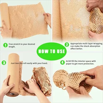 Eco-Friendly Honeycomb Packing Paper for Safe Moving