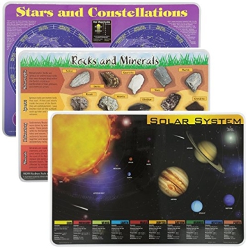 Painless Learning Educational Placemats Sets - Explore Science & Fun!