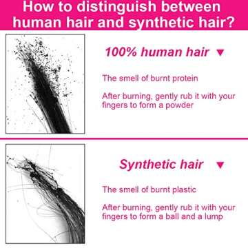 BAIHONG 6 inch Lace Front Pixie Cut Wig With Short Curly Human Hair - 13X1 HD Lace, Plucked and Bleached Knots - For Black Women