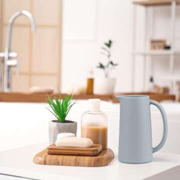 Mintlyfe Baby Bath Rinse Cup, Food Grade Silicone Body Washing Rinser Cup (Pink)