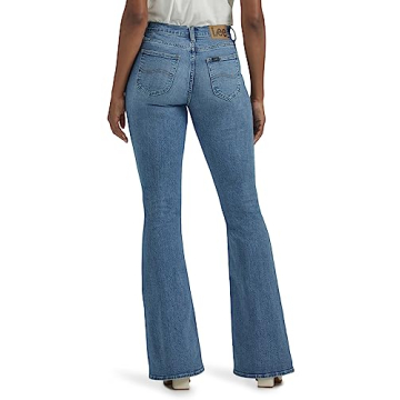 Lee Women's Legendary Mid Rise Flare Jean - Stylish Comfort
