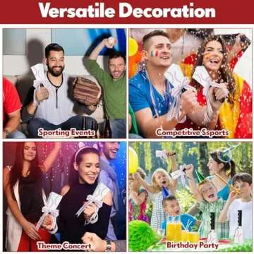 Relaxweex 2 Pack Loud Cow Bells for Events and Celebrations