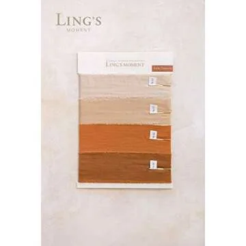 Ling's moment Terracotta Satin Ribbon,1.6Yd Orange Handmade Silk Ribbon,Fabric Ribbon Use for Gift Wrapping Wedding Floral Bouquets Party Decoration,Ribbons for Baby Shower Holiday Decor