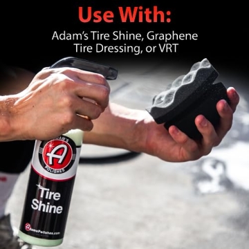 Adam's Pro Tire Hex Grip Applicator for Perfect Shine