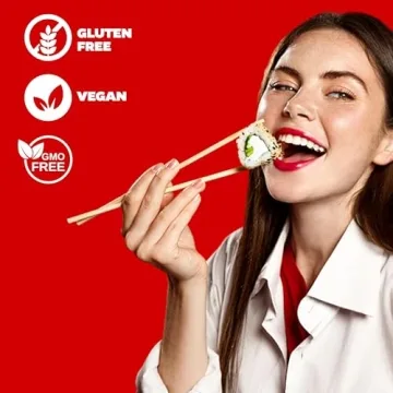 IRIS Instant White Rice Pack - Premium Sushi Rice Ready in 80 Seconds