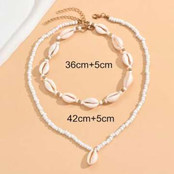 Seashell Necklace for Women - Perfect for Summer Looks