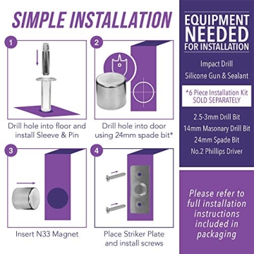 Fantom Doorstop - Award Winning Magnetic Doorstop Solution